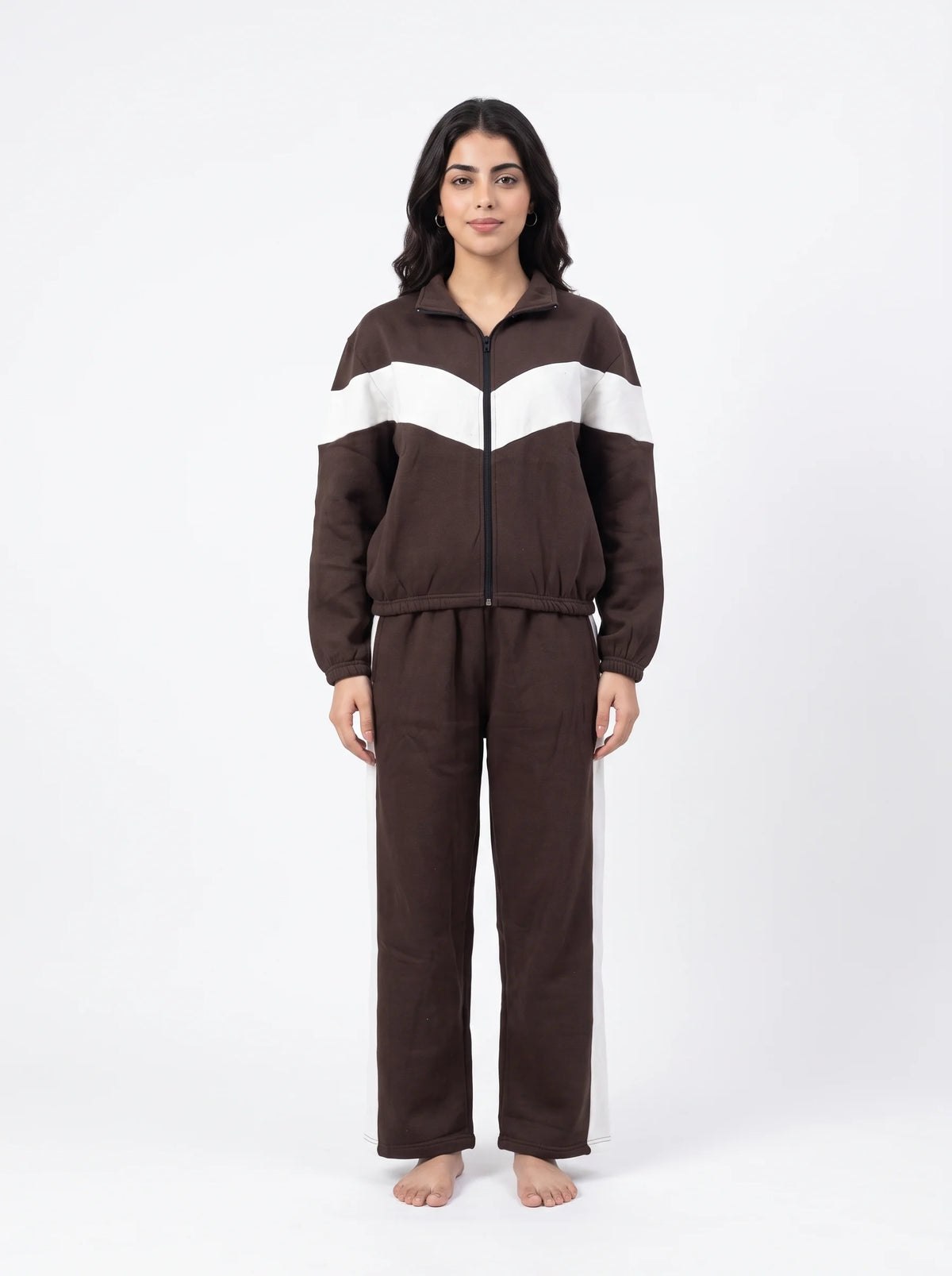 Fleece Set - Cool Fit - Brown