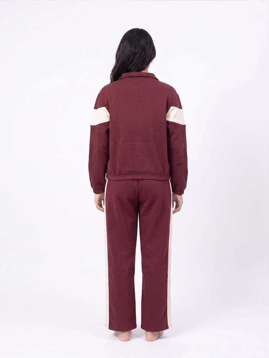 Fleece Set - Cool Fit - Maroon