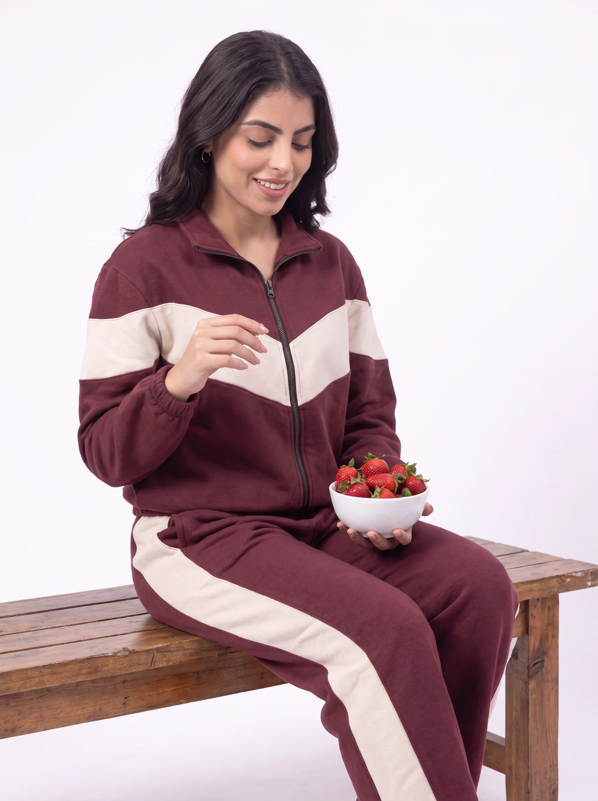 Fleece Set - Cool Fit - Maroon