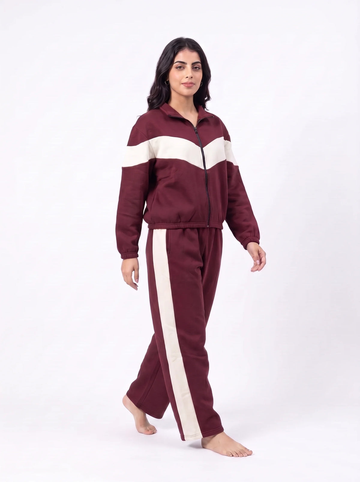 Fleece Set - Cool Fit - Maroon