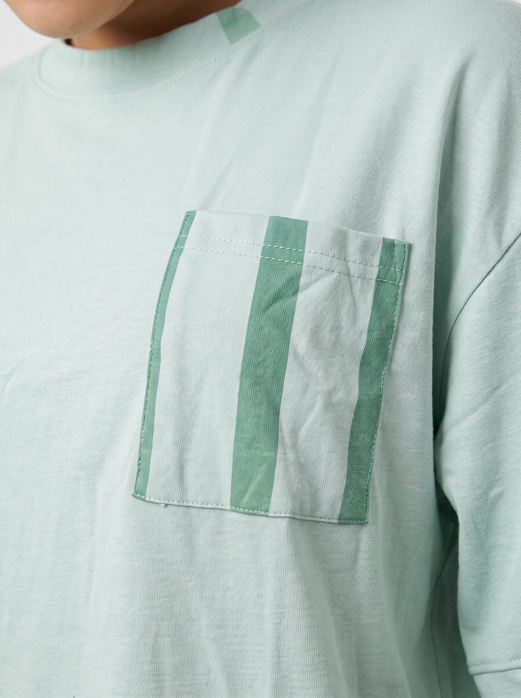 Cotton PJ Set - Mint Breeze