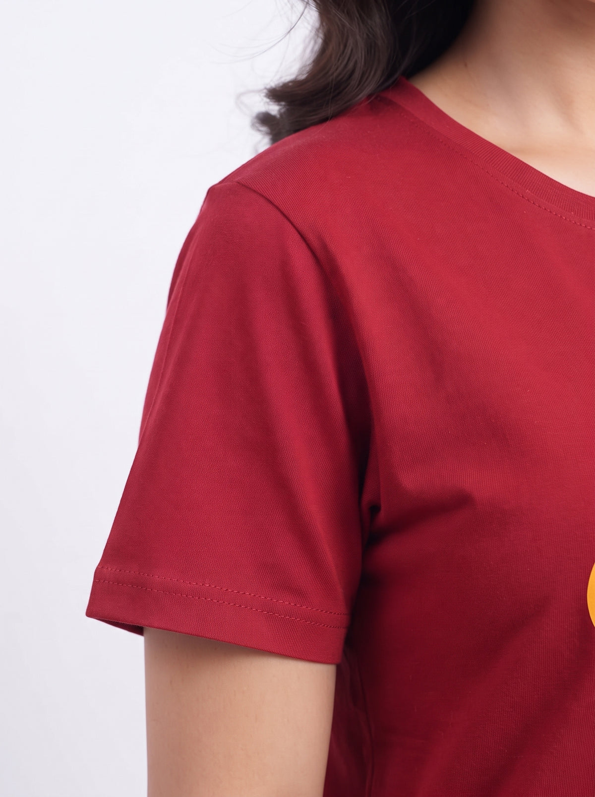 Cotton PJ Set - Crimson Flutter