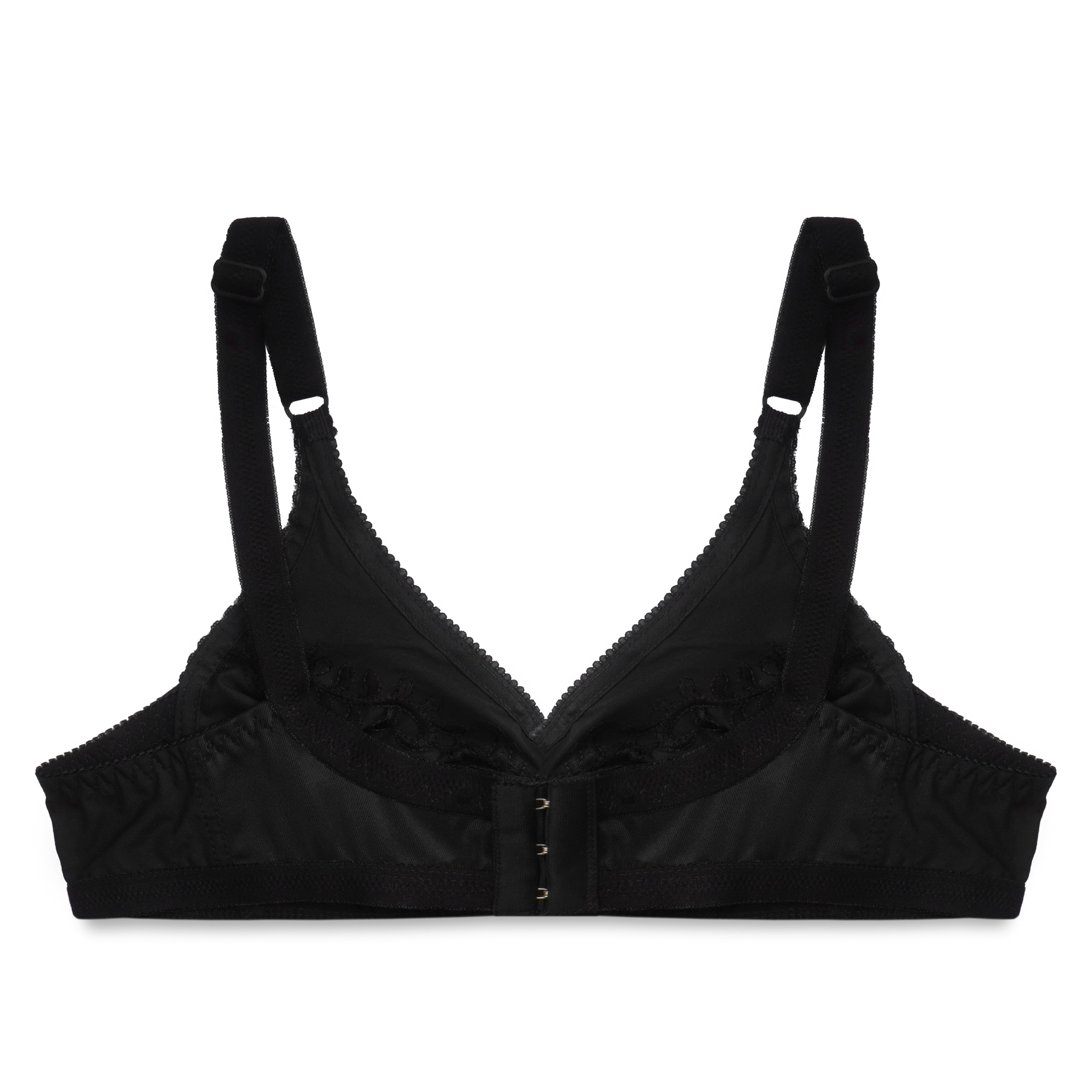 Non Wired Padded Bra – Embroidered Weave