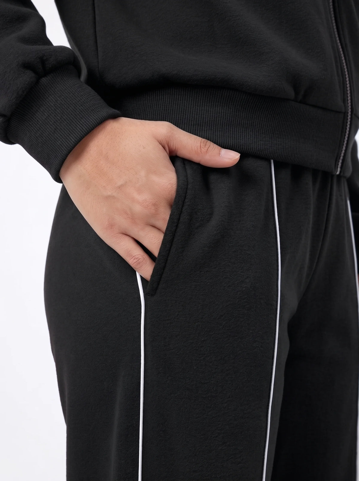 Fleece Set – Daily Move - Black