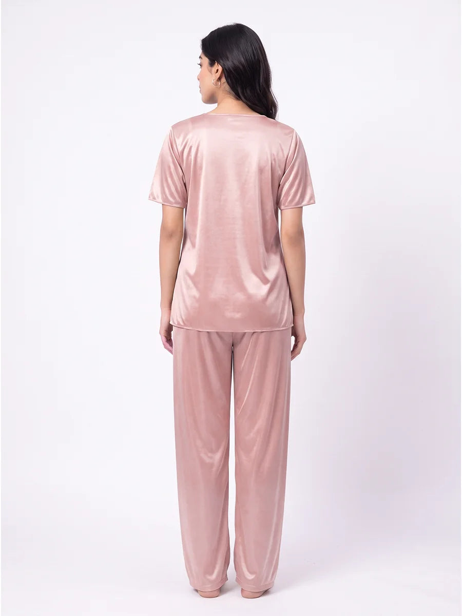 Silk PJ Set - Silk Ease - Champagne