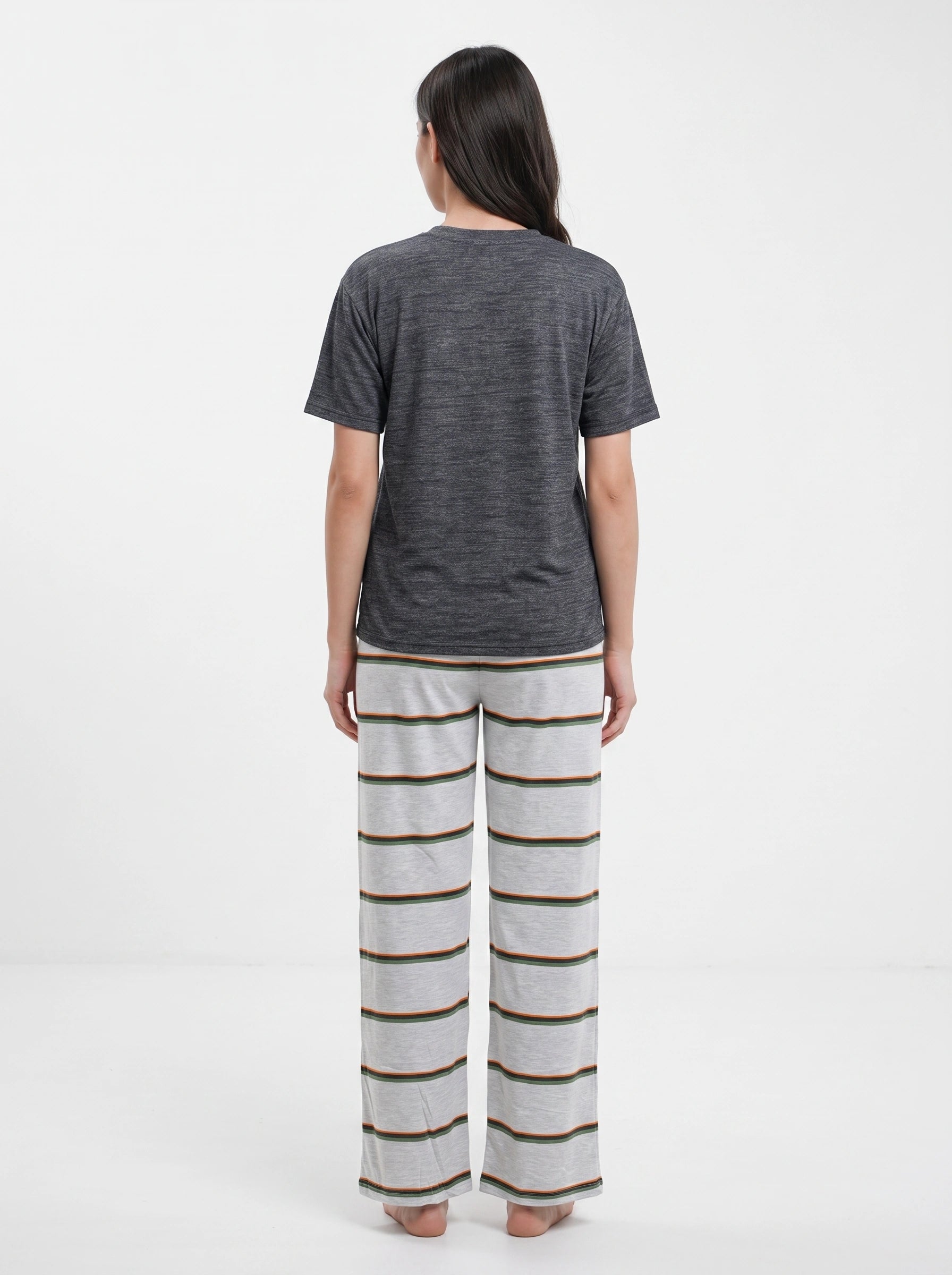 Cotton PJ Set - Urban Stripe