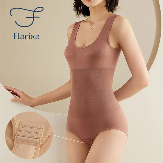 Sajiero Flarixa Full Body Corset Crotch Buckle jumpsuit underwear for ladies and women one peice inner suit best price in pakistan online
