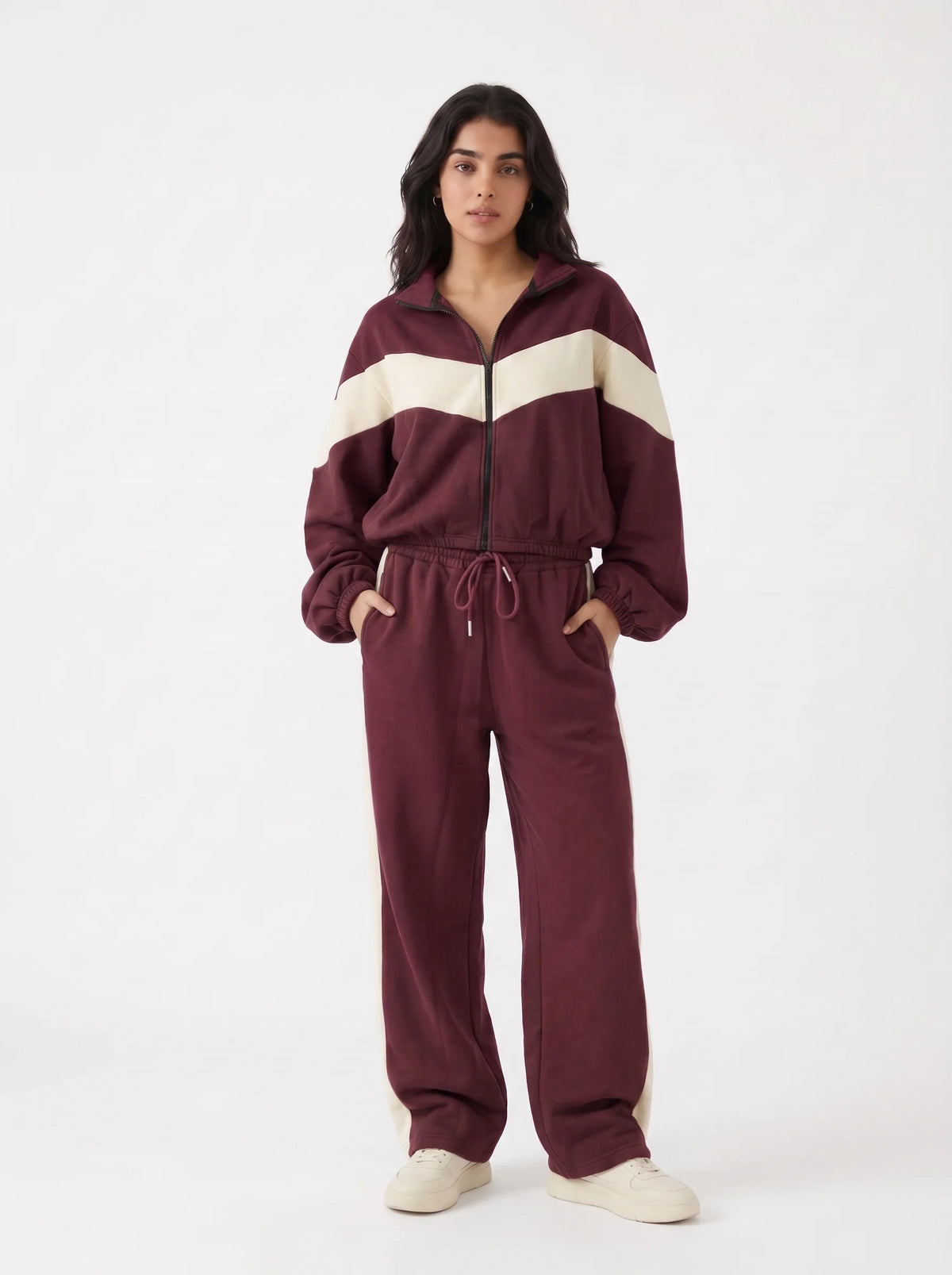Fleece Set - Cool Fit - Maroon