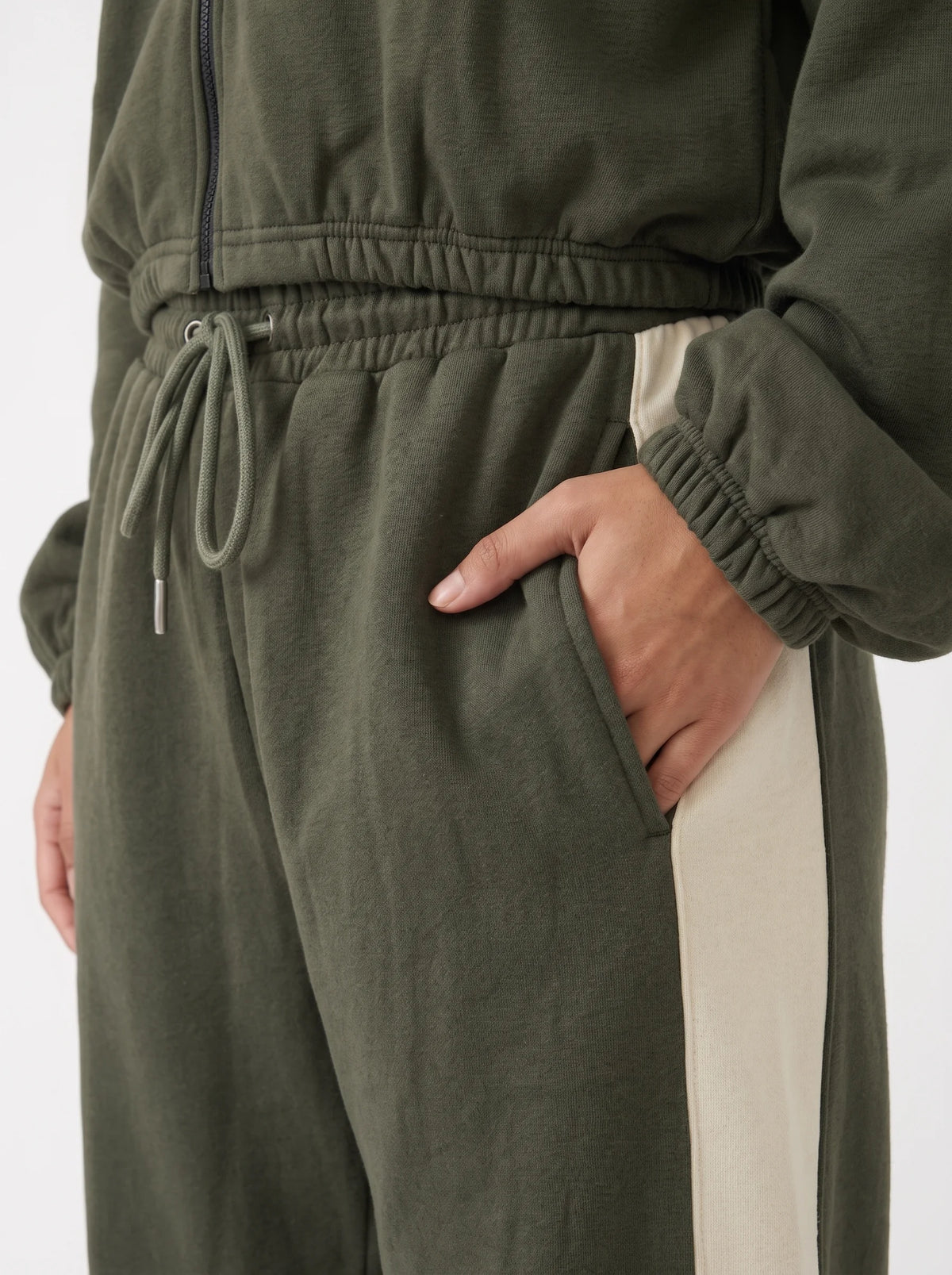 Fleece Set - Cool Fit - Olive Green