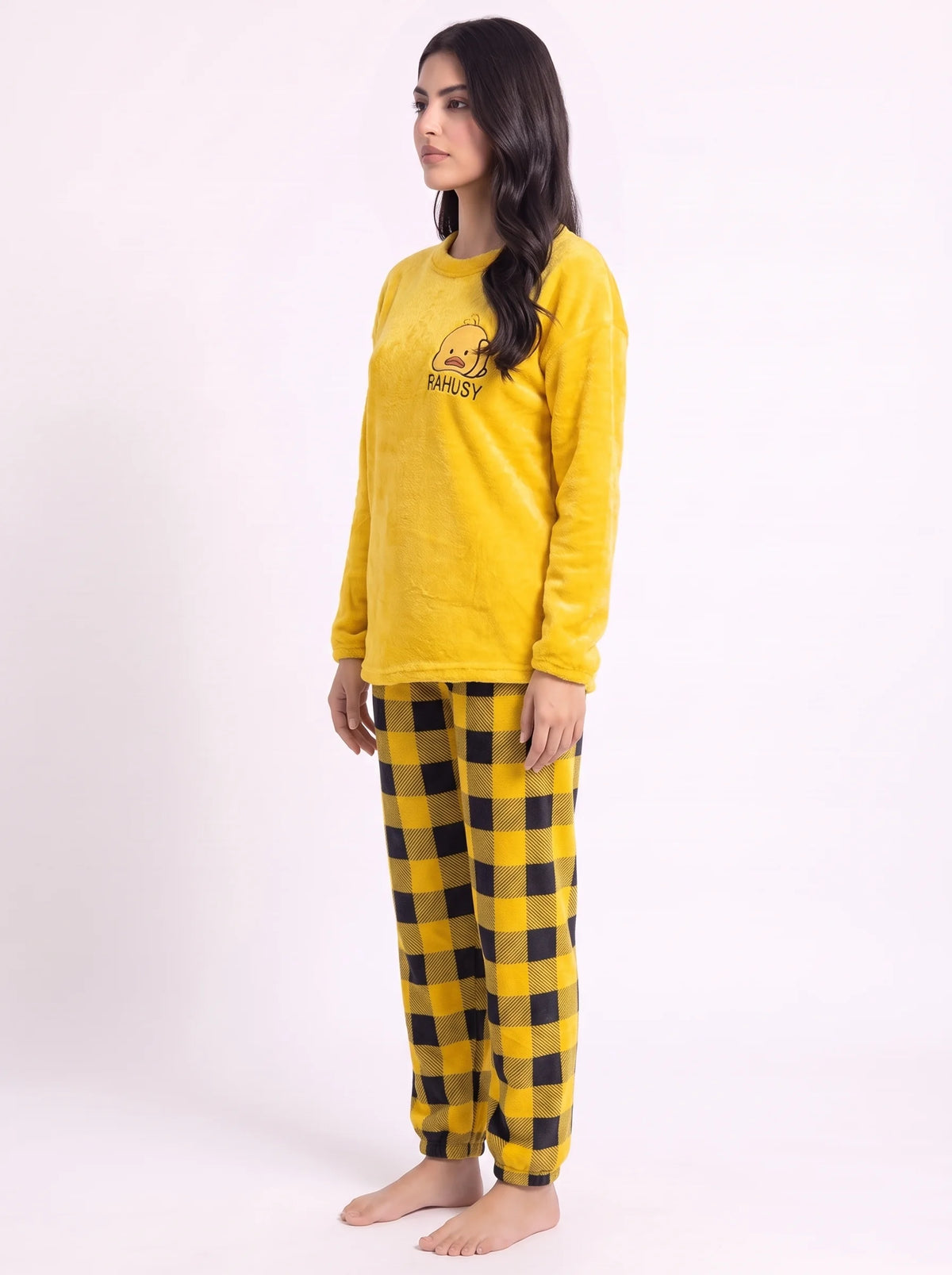 Fleece Pajama Suit - Warm Hive