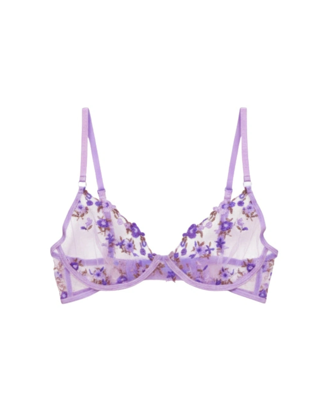 Garter Set - Blossom Muse - Purple