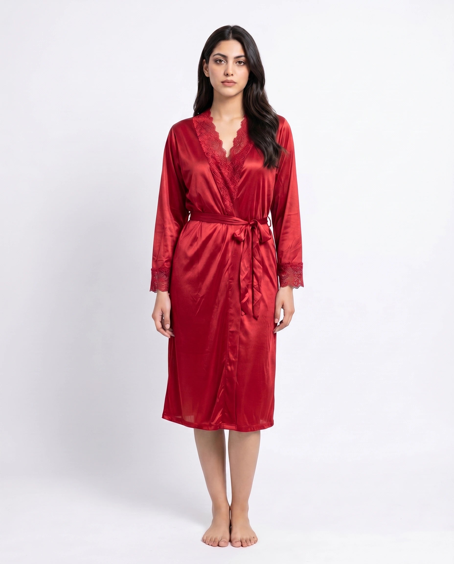 Gown Set - Nocturne - Red