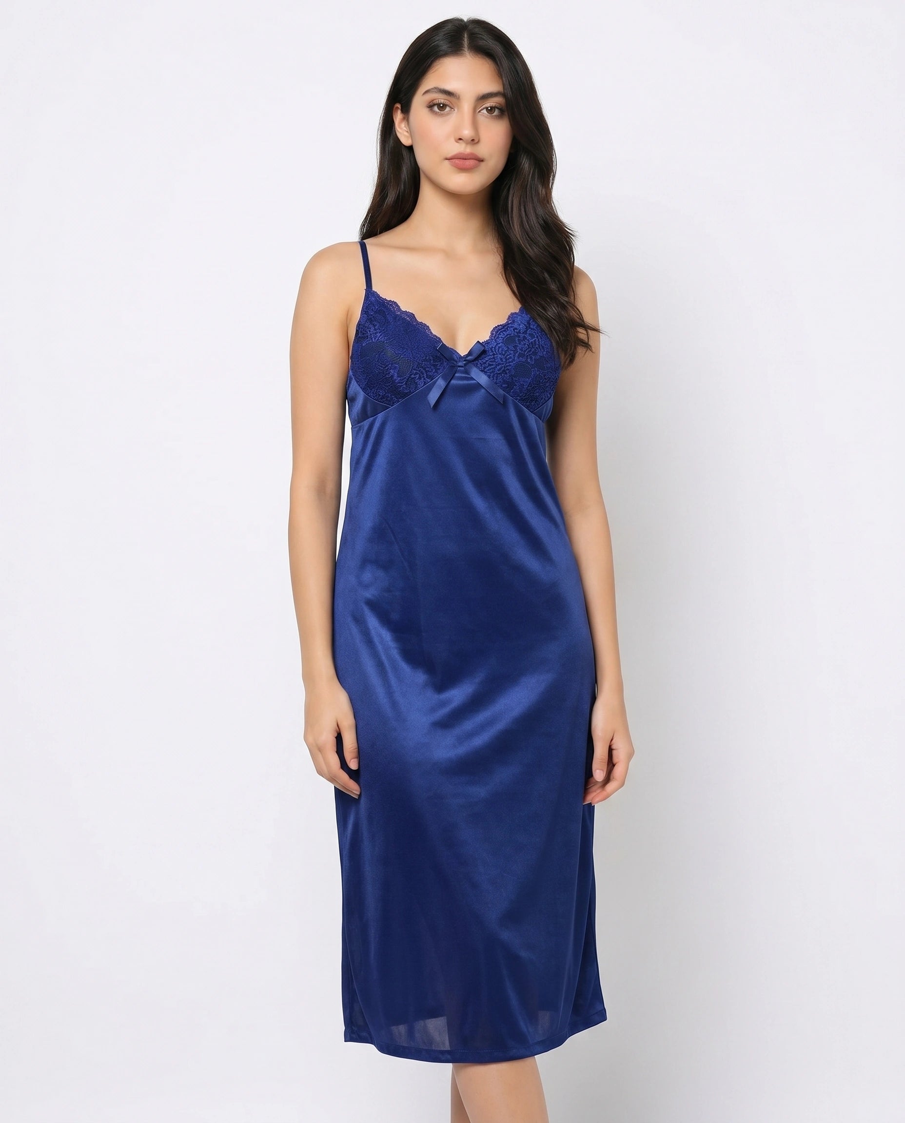 Gown Set - Zavira - Blue