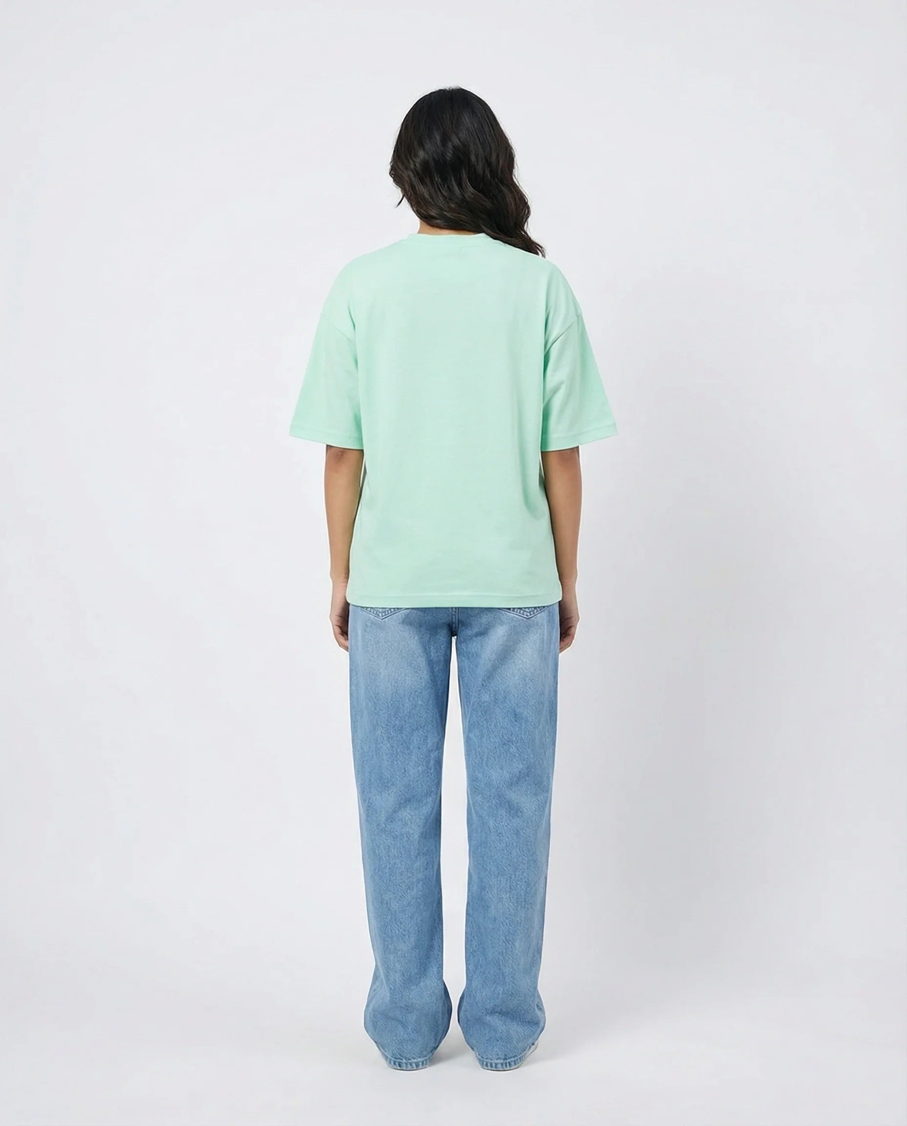 Drop Shoulder Graphic Tee - Tennis Spirit