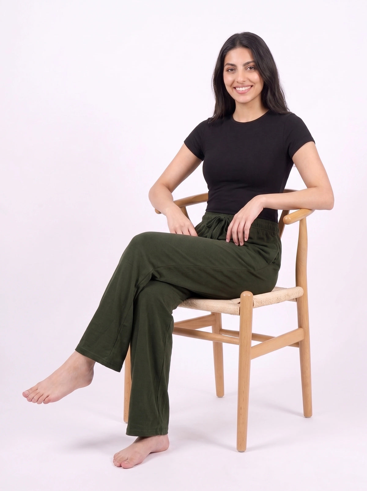 Pack of 2 Trousers - Comfy Sleep - Black & Green