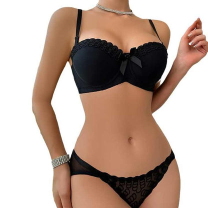 Sajiero Bra Set -  Noir Lace
