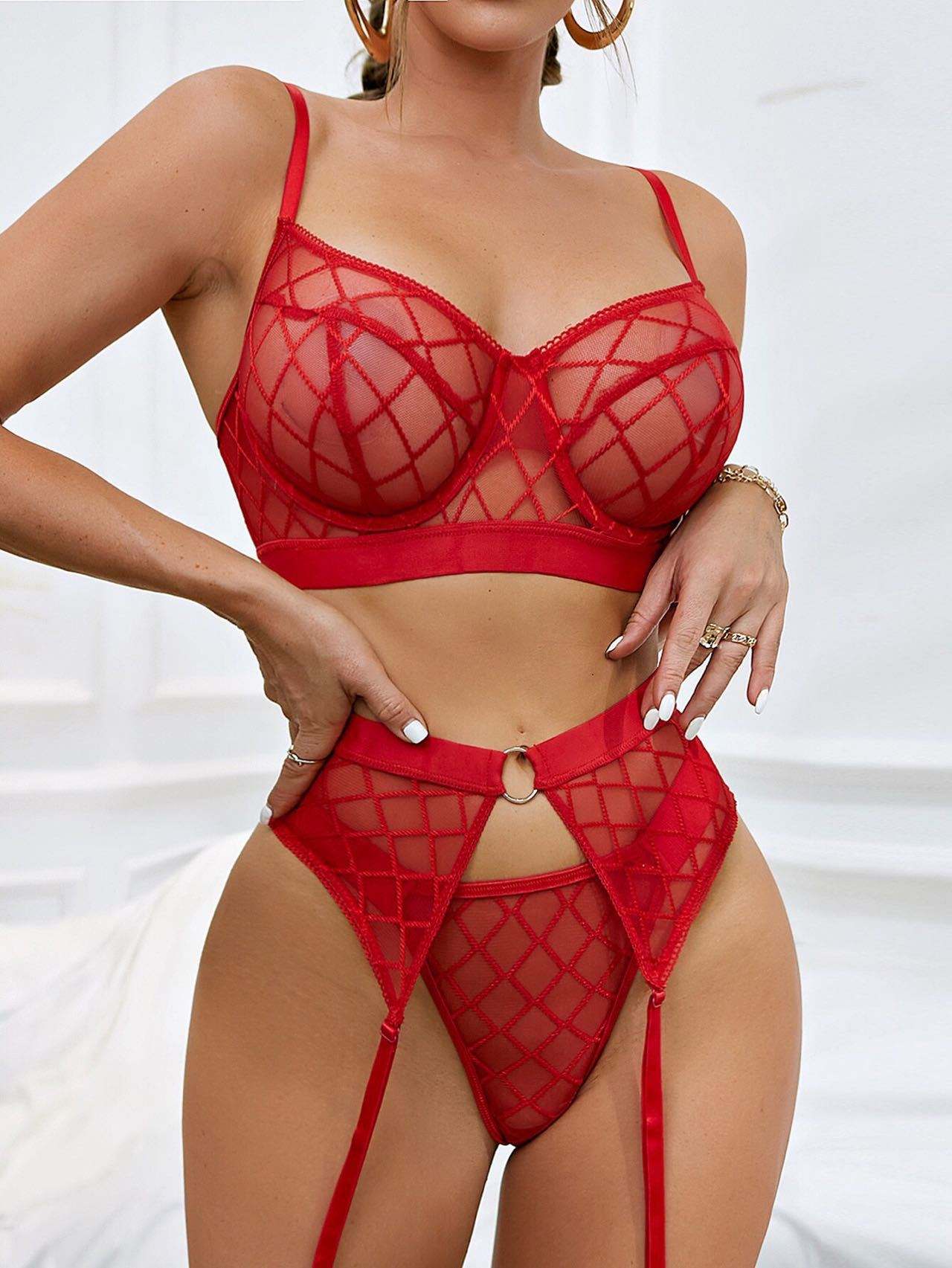 Garter Set - love lace