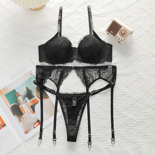 Sajiero Bra Set - Noir Bond