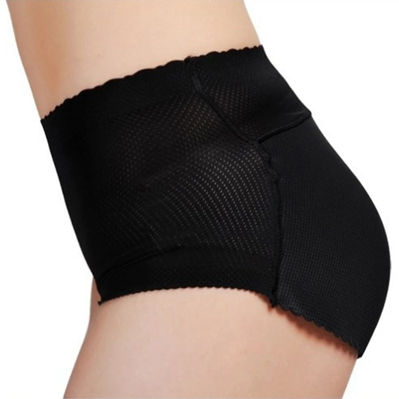 Mid Waist Rib Padded Panty Style Butt Lifter Hip Enhancer 5009