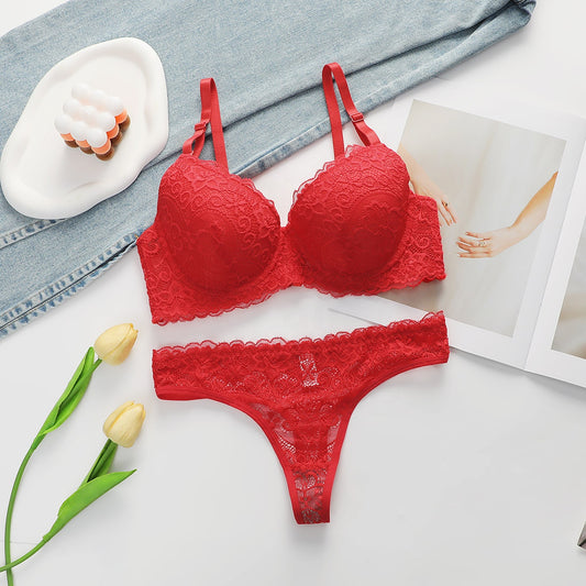 Sajiero Bra Set -  Scarlet Desire