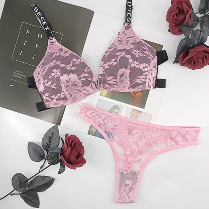 Sajiero Bra Set -  Soft Bloom