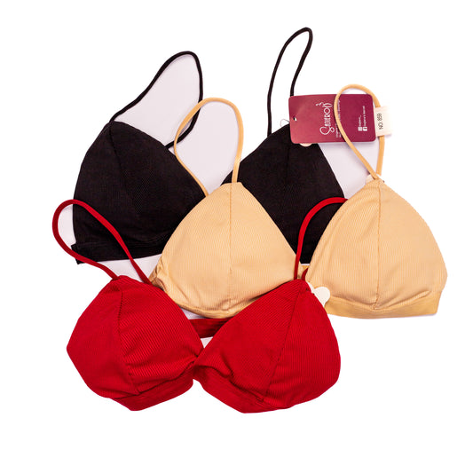 Karaj Padded Cotton bra