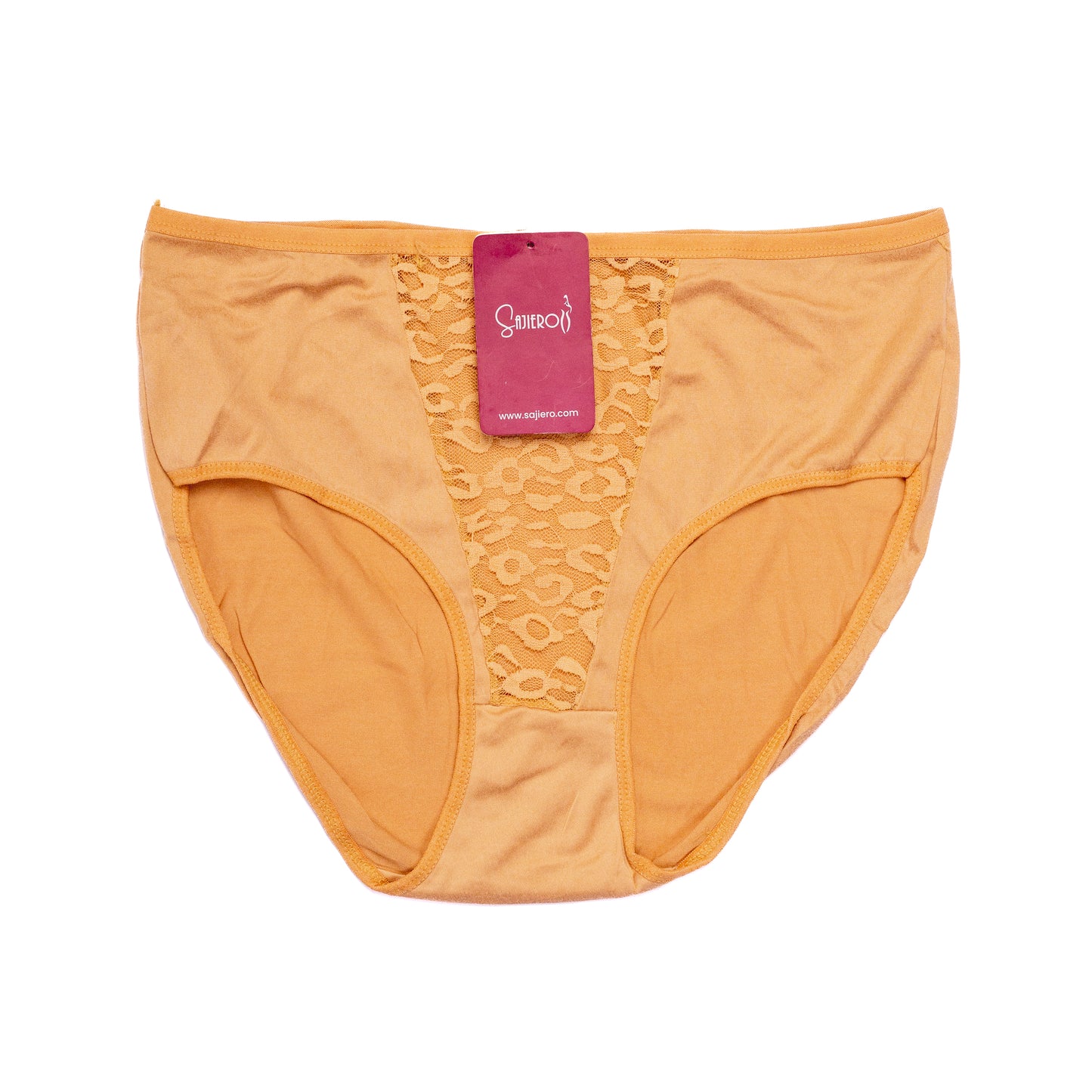 Sajiero Vee Embroidery Plus Size Net Brief Cotton Panty premium quality skin color panties for women and ladies price in pakistan online