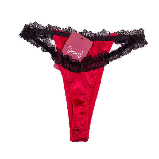 Thong Satin Silk Panty