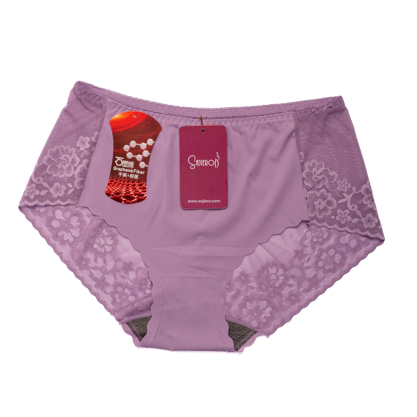 Cosmos Embroidery Net Panty