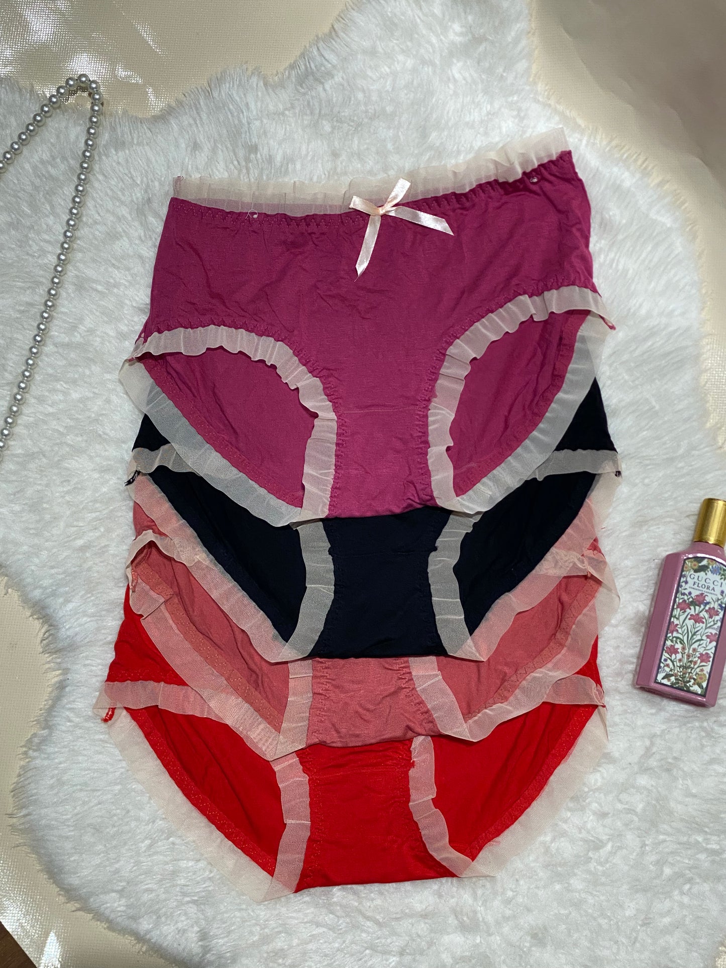 Sajiero RTS Plus Size Extra Stretchable Brief Cotton Panty