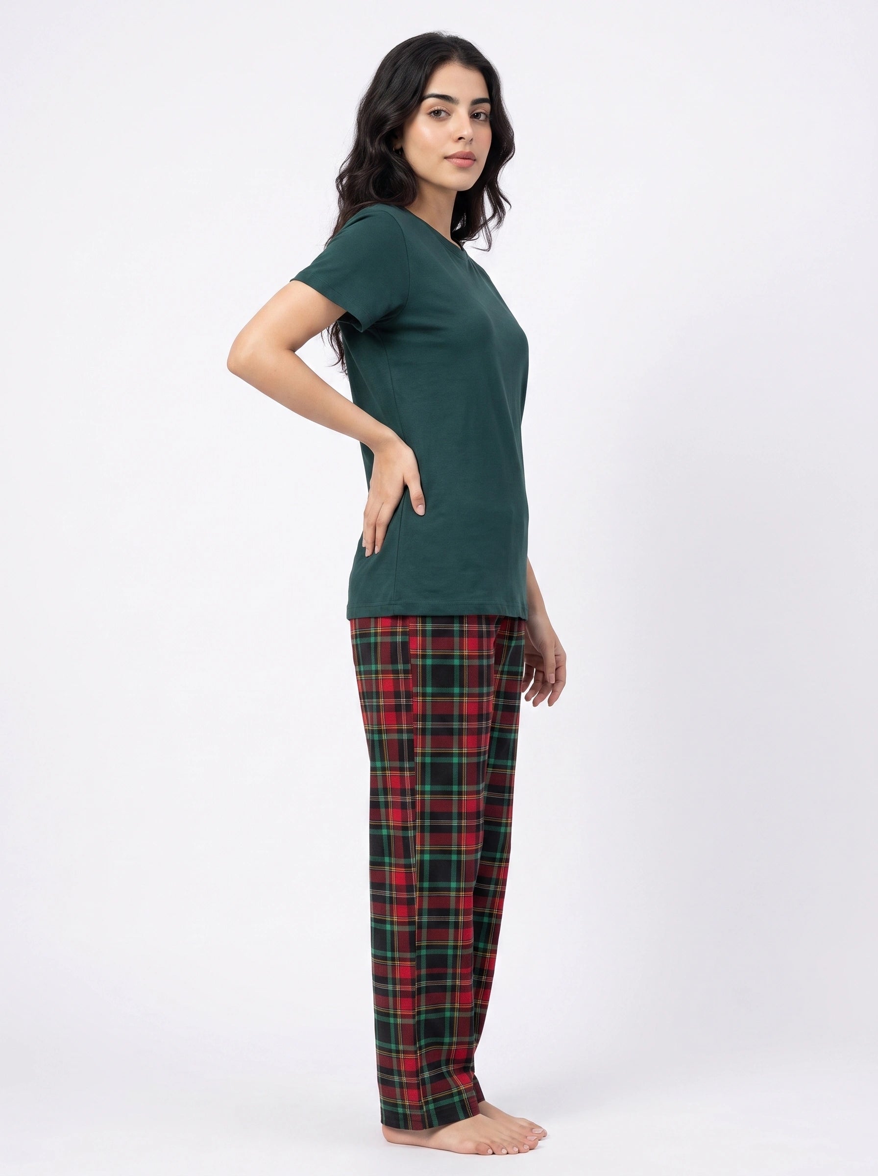 Cotton PJ Set - Juniper