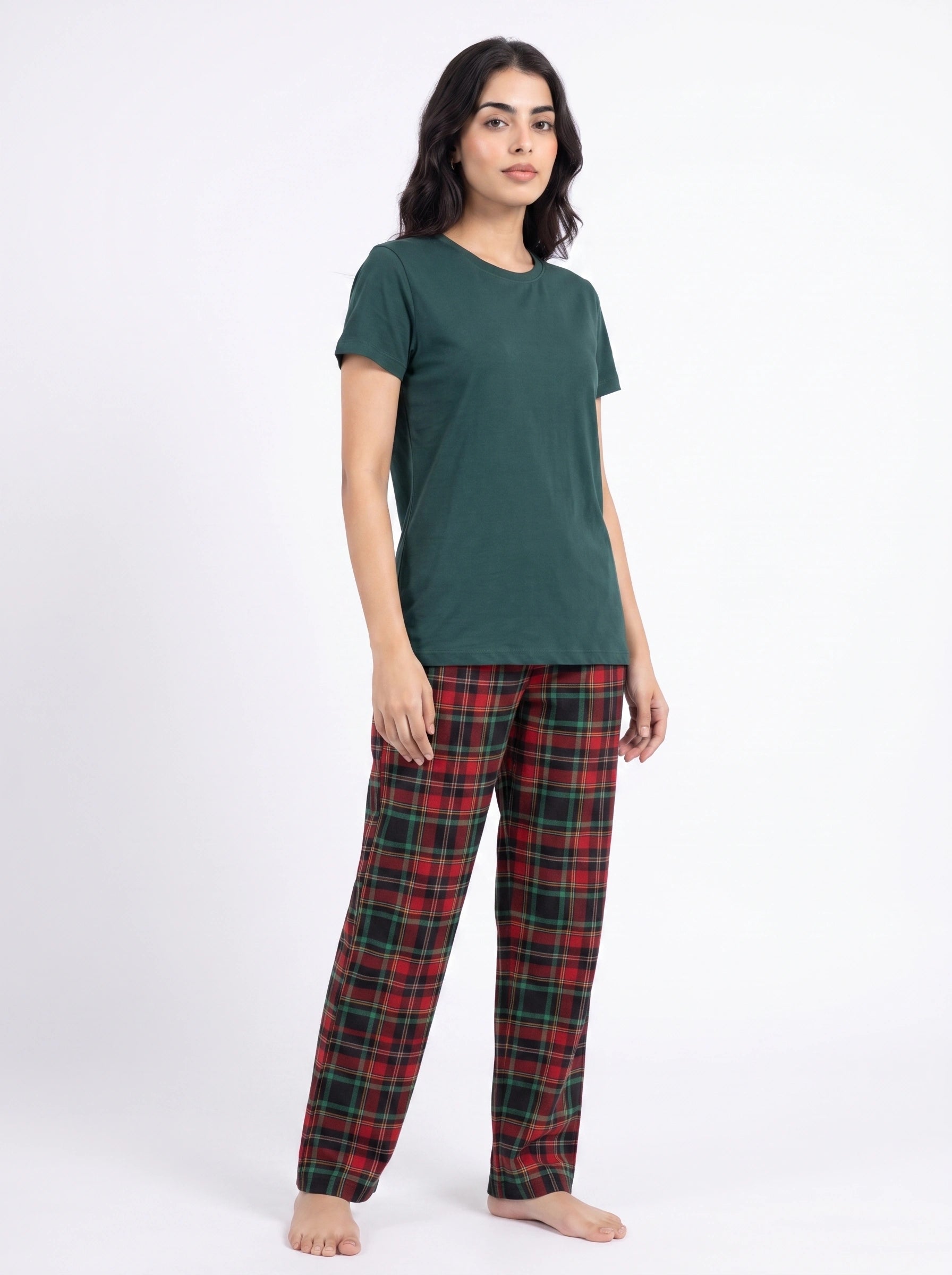 Cotton PJ Set - Juniper