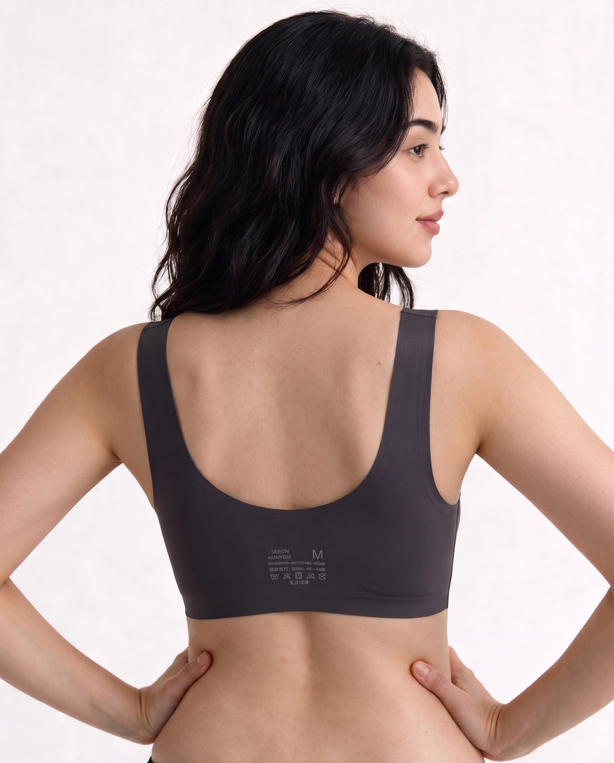 Seamless Padded Bra - Kiara - Black