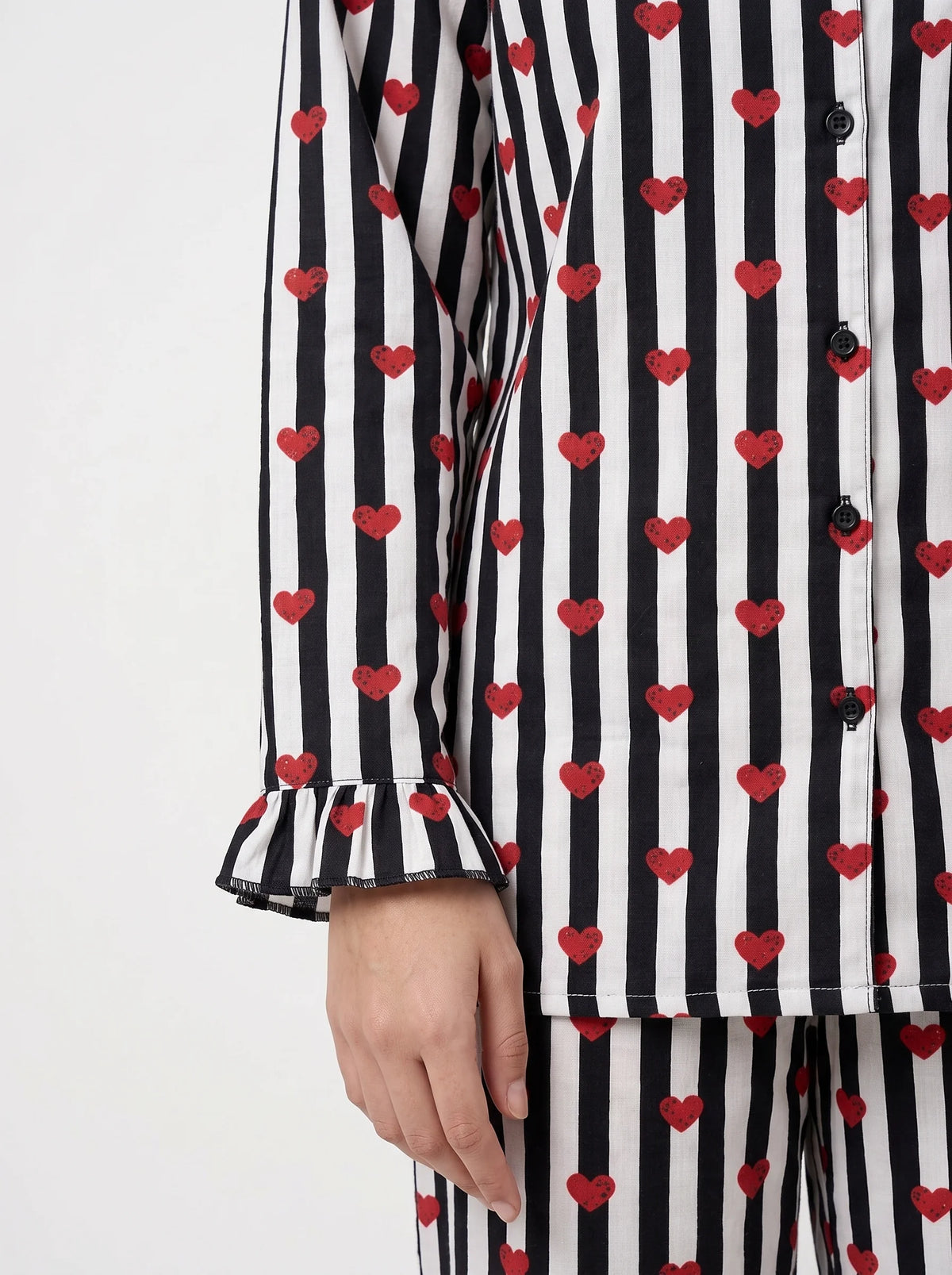 Linen PJ Set - Wild Stripe