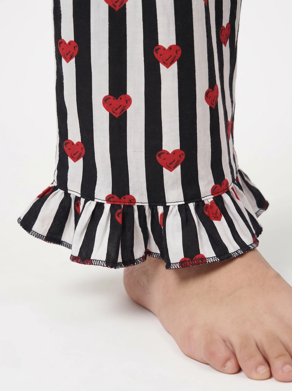 Linen PJ Set - Wild Stripe