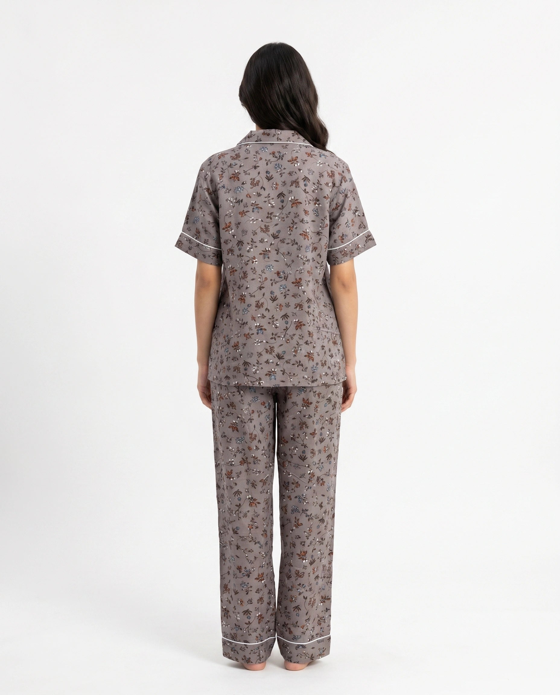 Linen Pajama Suit - Florique