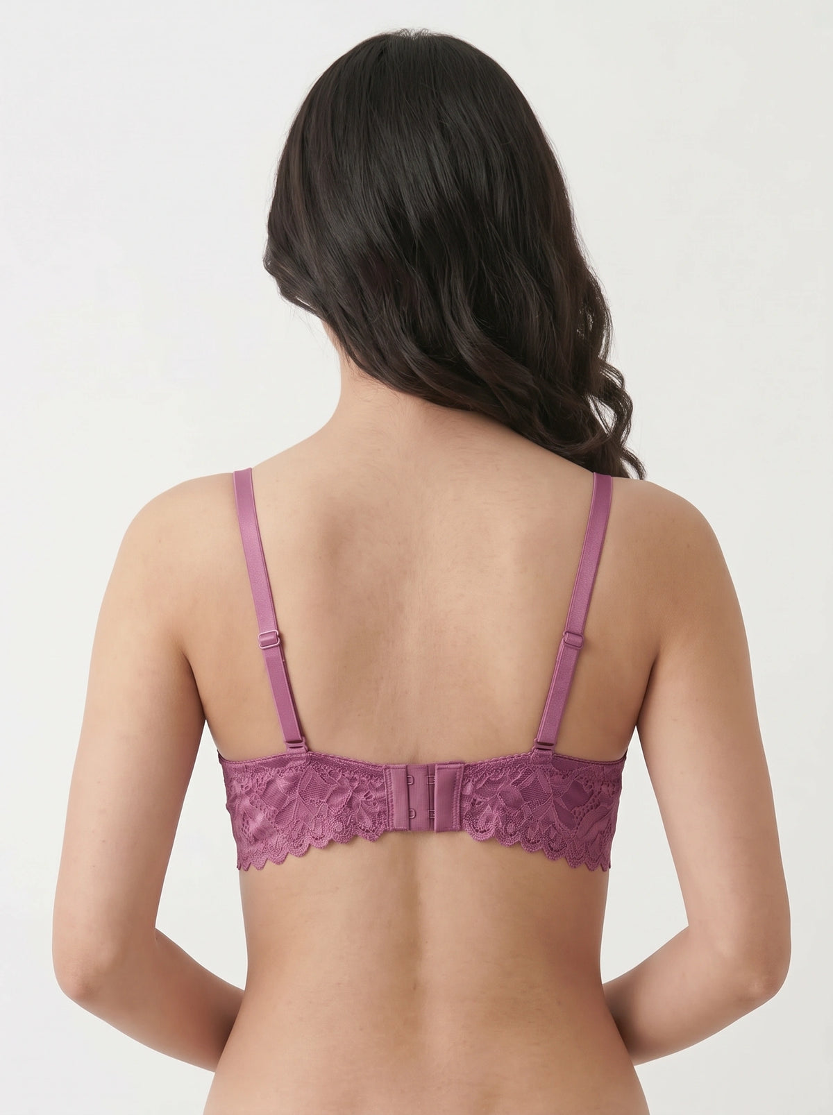 Padded T-shirt Bra - Merlot - Pink