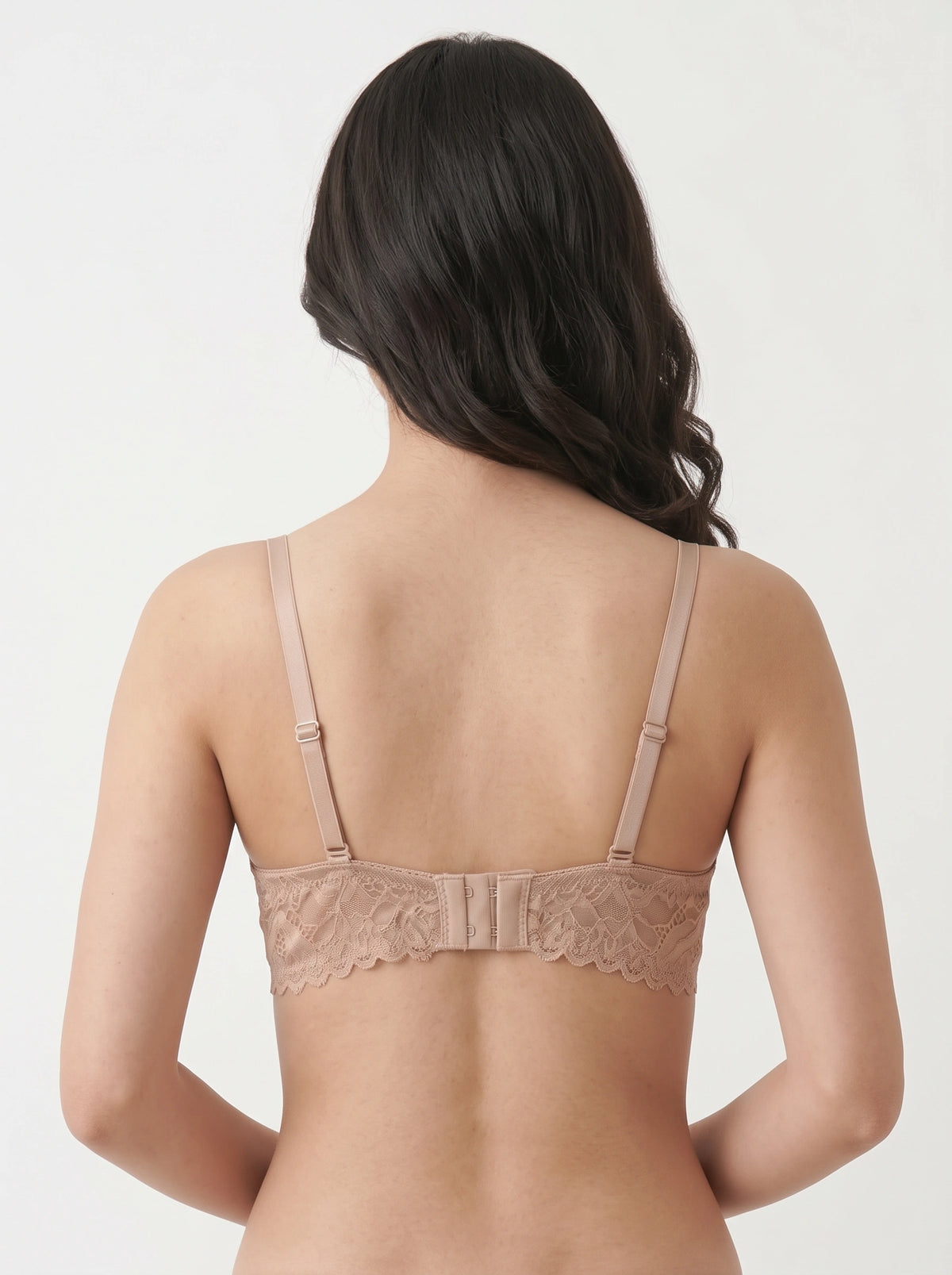 Padded T-shirt Bra - Merlot - Skin