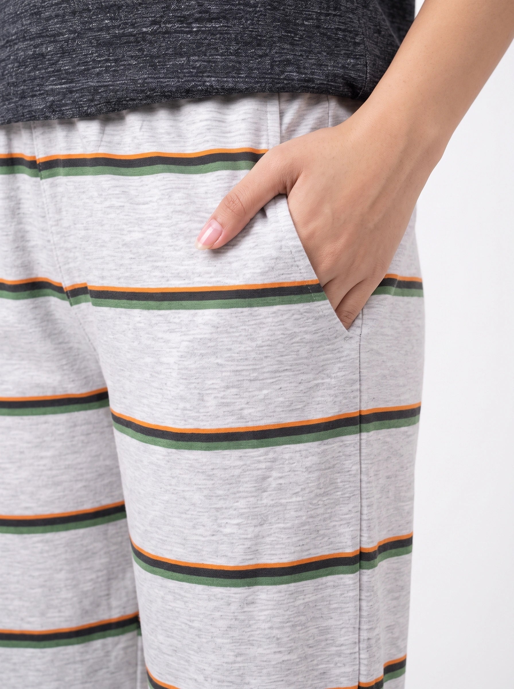 Cotton PJ Set - Urban Stripe