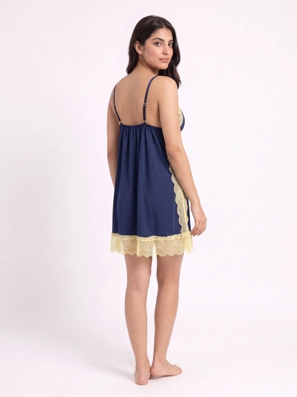 Gown Set - Moira Lace - Blue