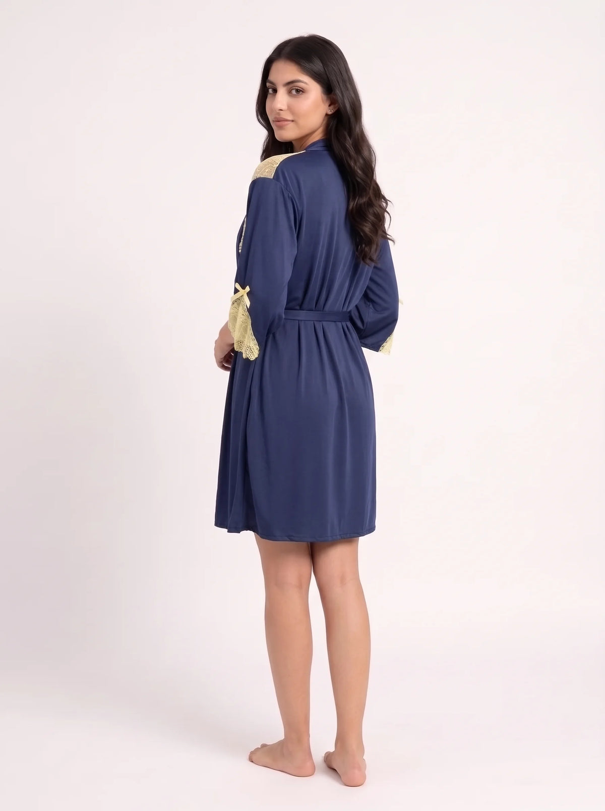 Gown Set - Moira Lace - Blue