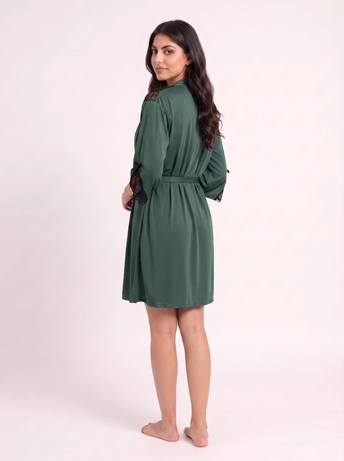 Gown Set - Moira Lace - Green