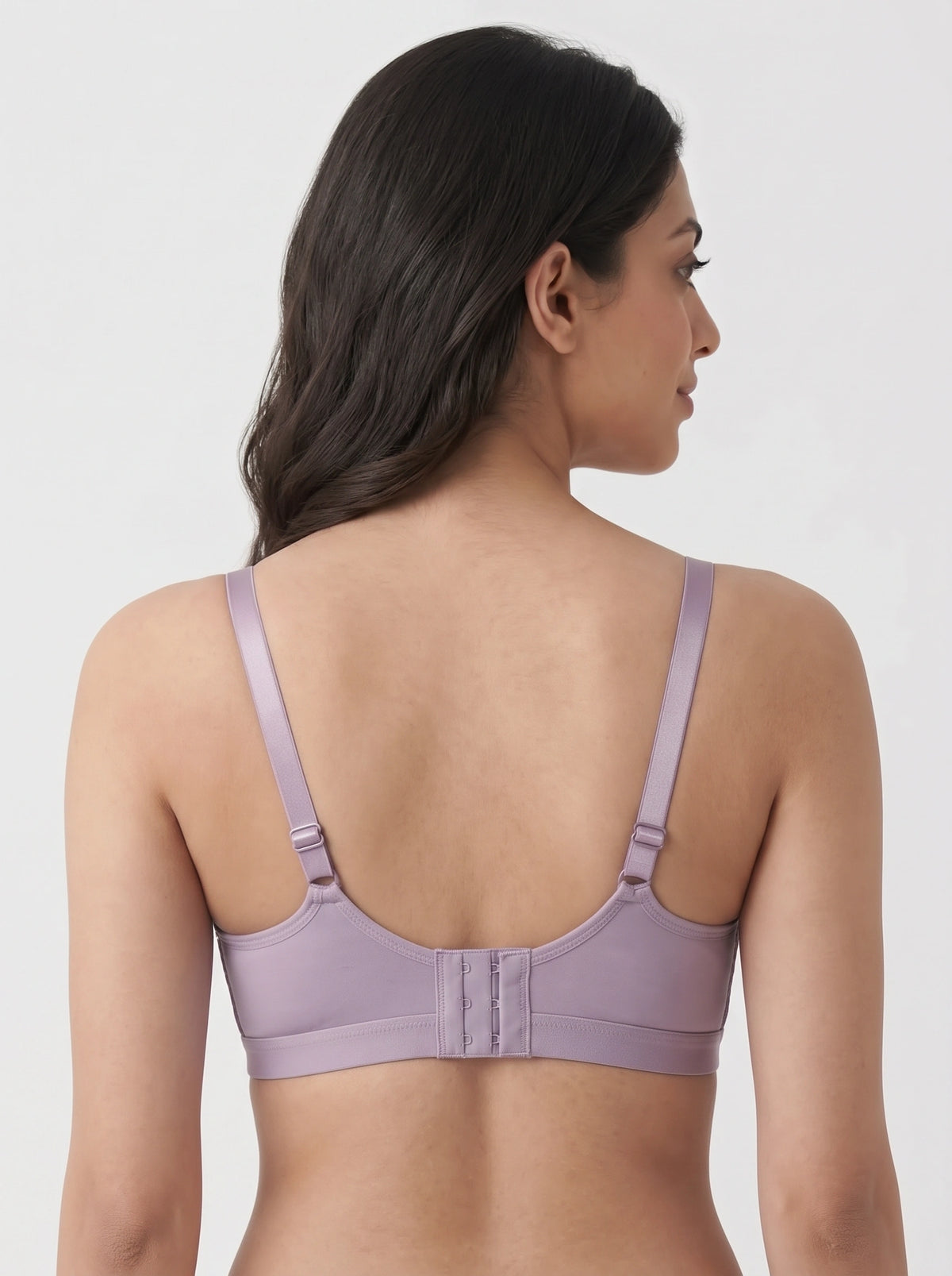 Padded Wired Bra - Moss - Lilac