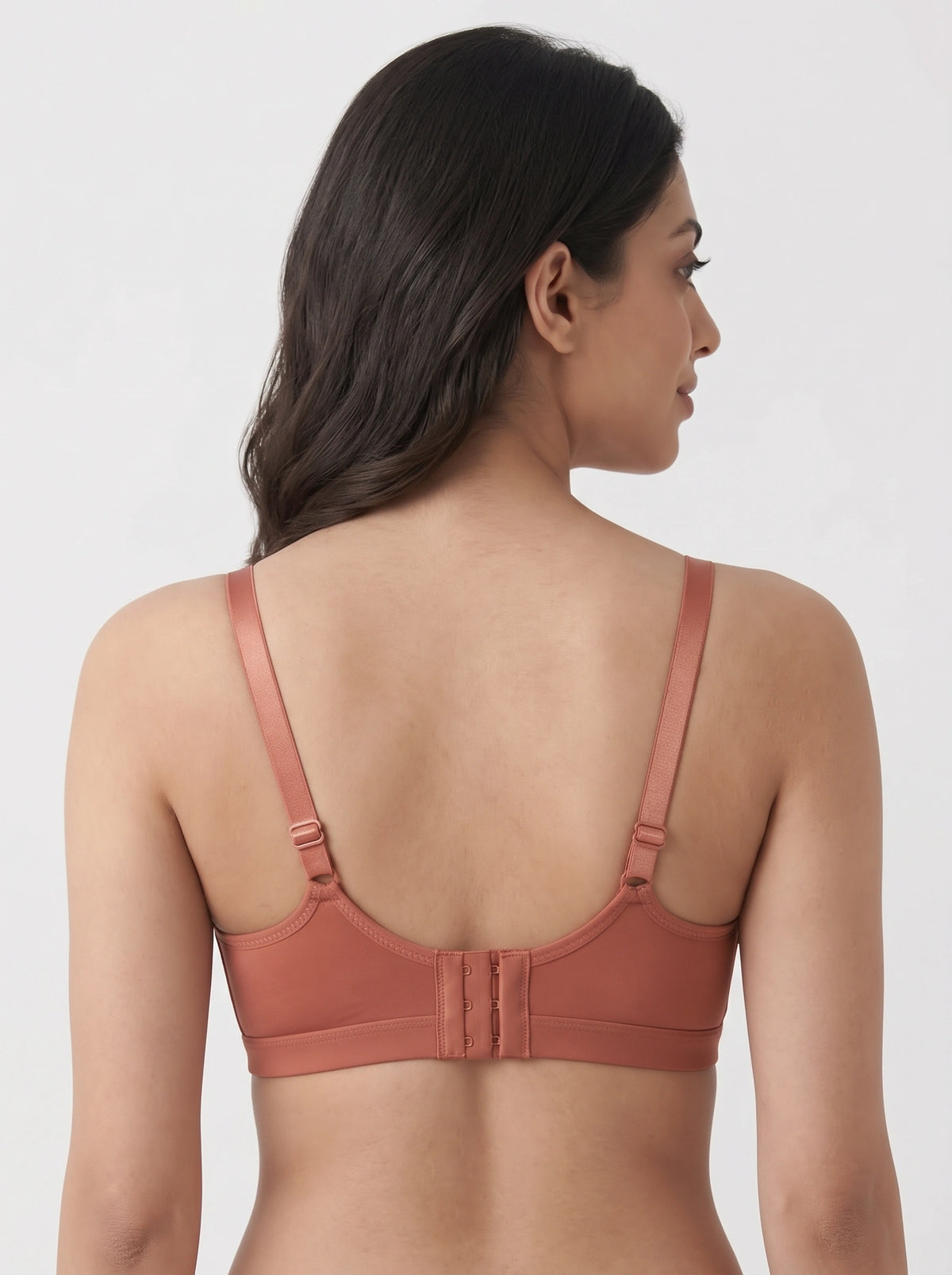 Padded Wired Bra - Moss - Rust