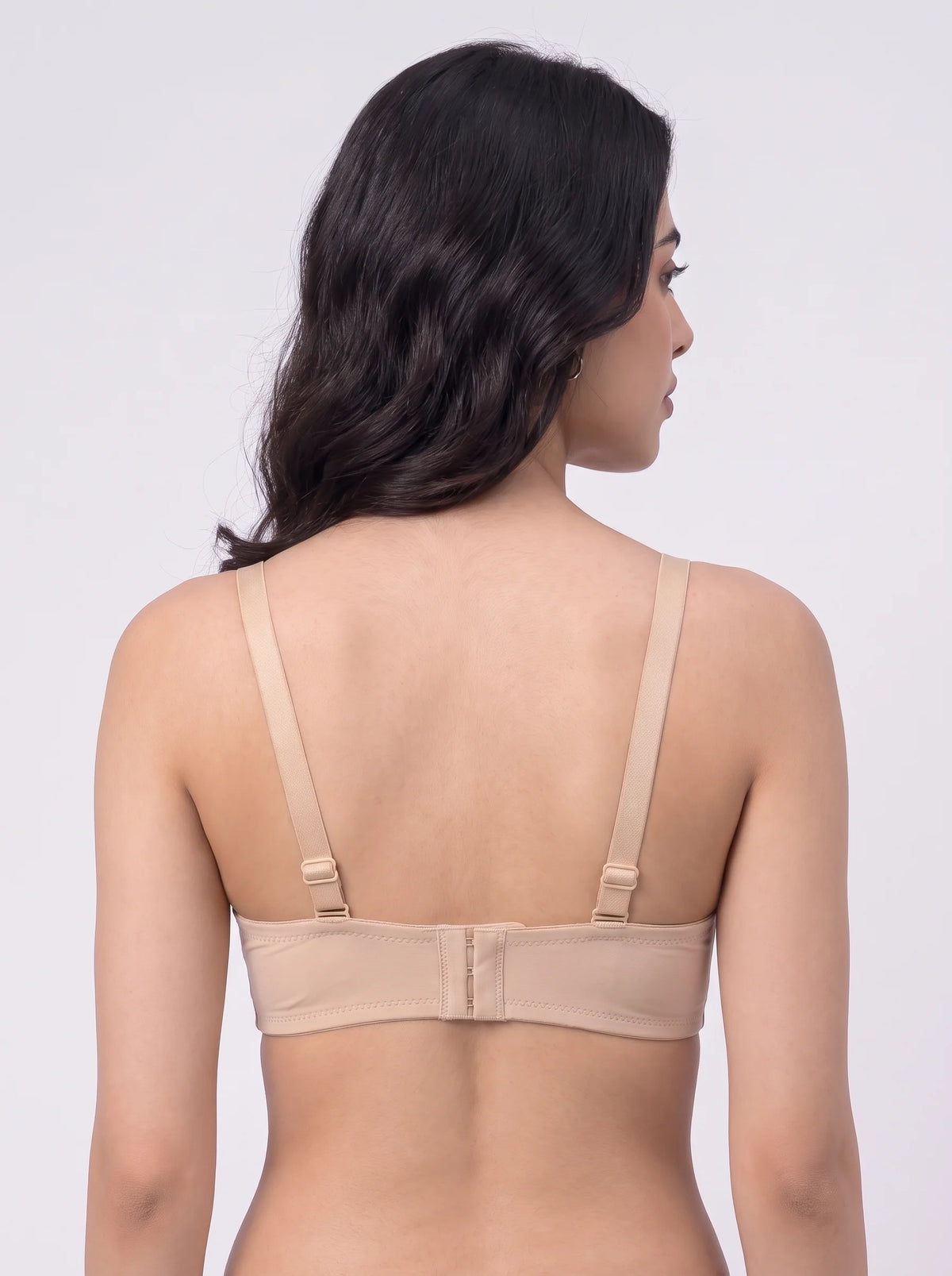 Padded Non Wired T-Shirt Bra - Nancy - Skin