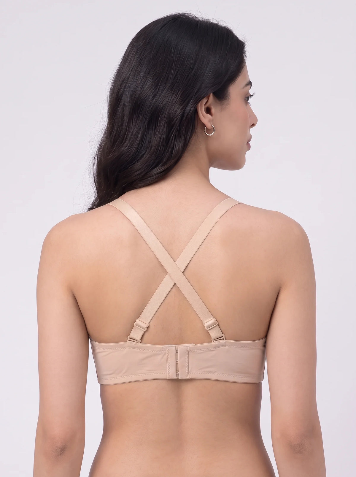 Padded Non Wired T-Shirt Bra - Nancy - Skin