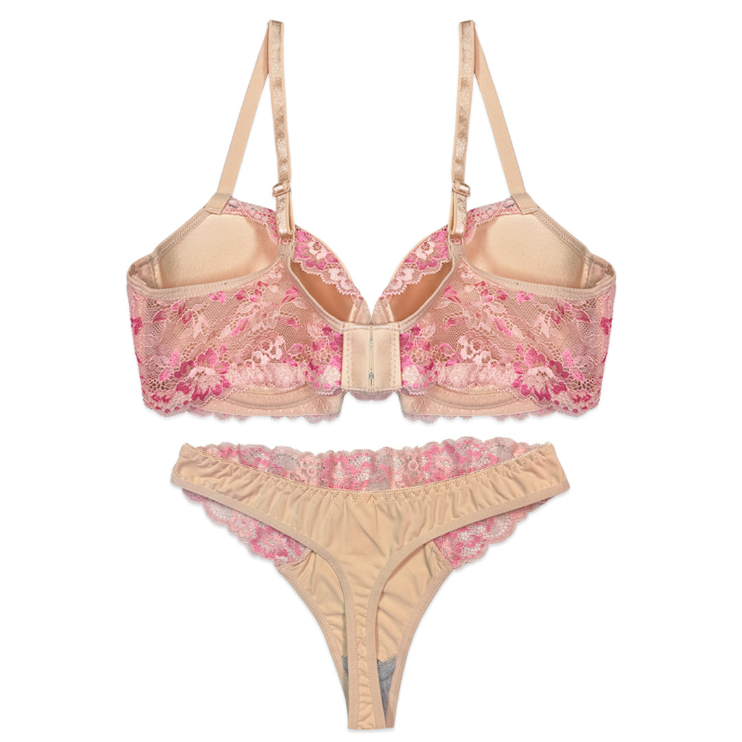 Bra Set -  Nude Bloom
