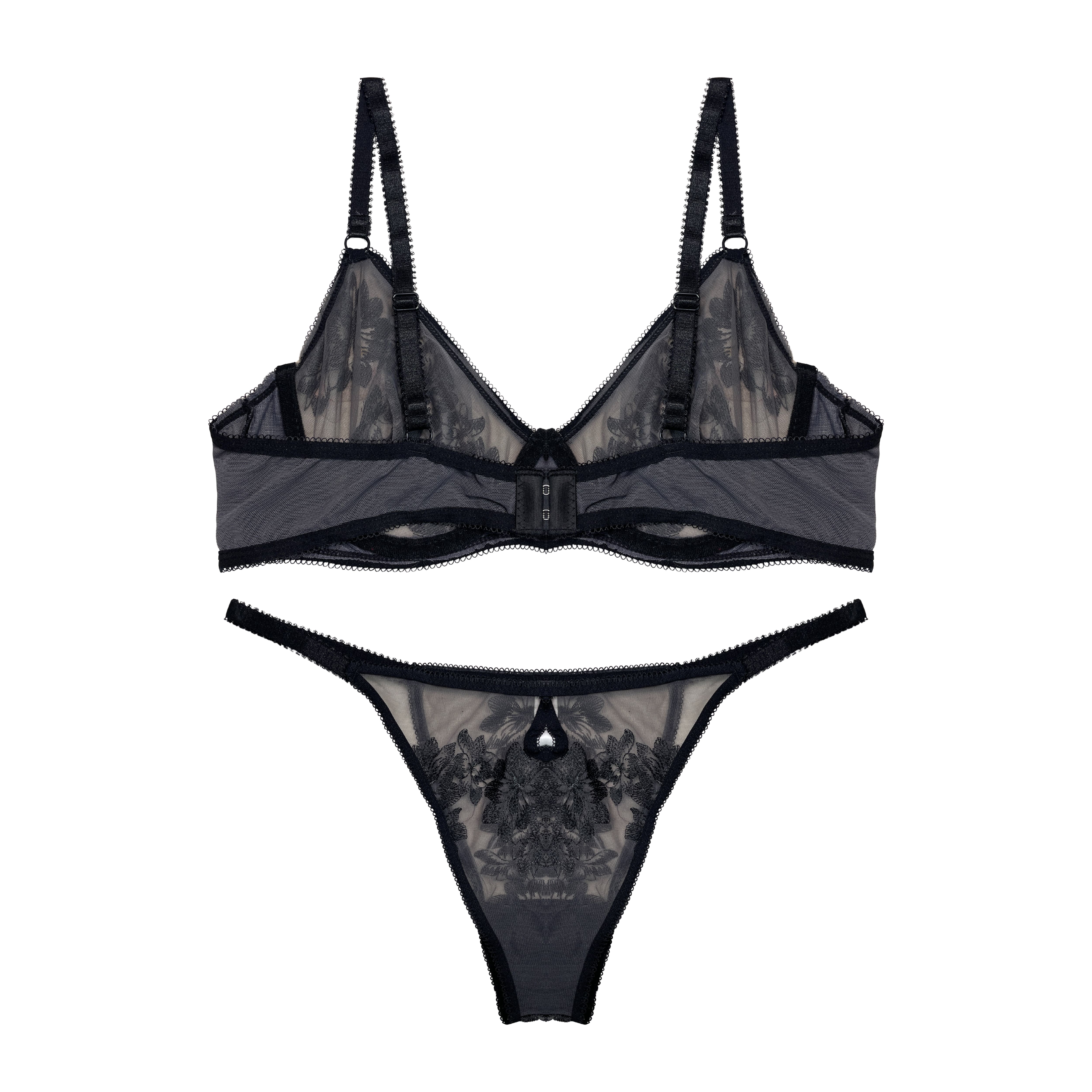 Bra Set - Petale Obscura