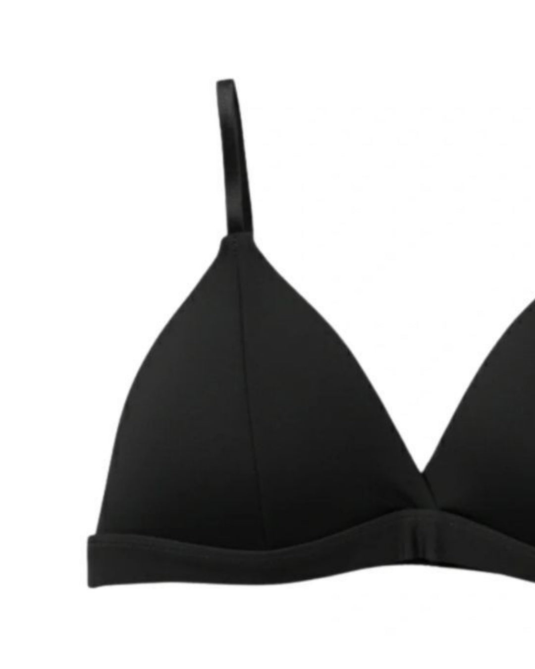 Padded Bra - One Tone - Black