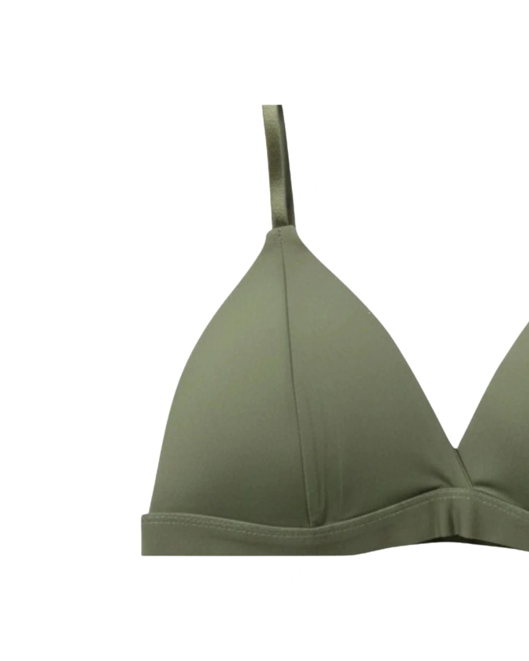 Padded Bra - One Tone - Olive